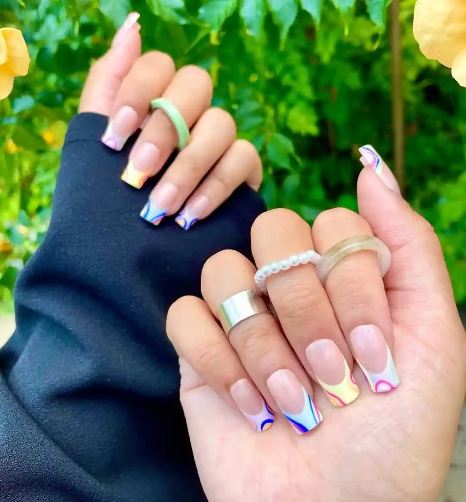 Neon Yellow With Confetti Sequins