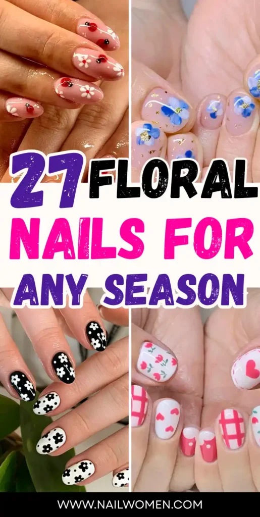 Floral Nails