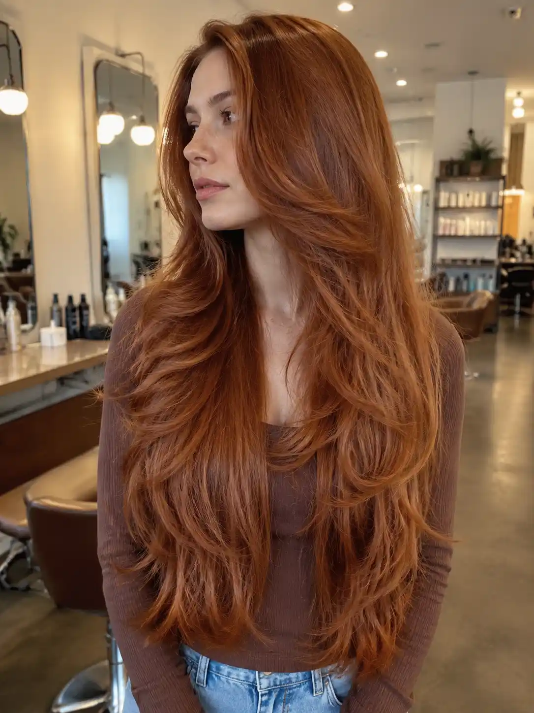 20 Butterfly Haircut Ideas for Long Hair